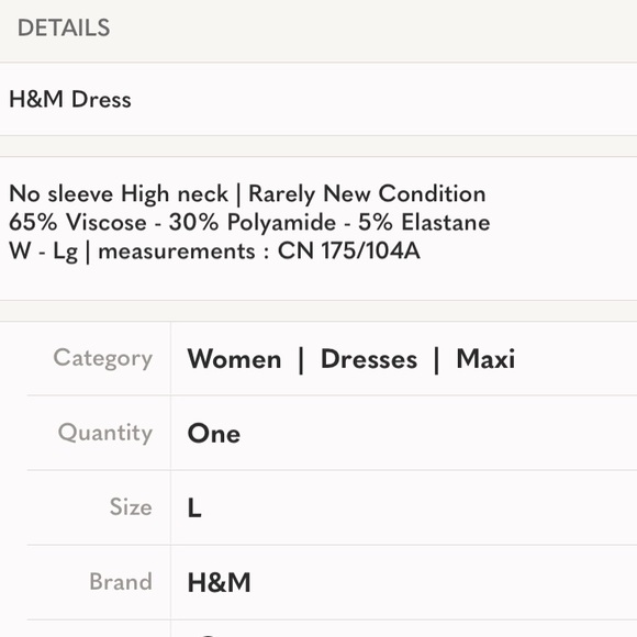 H&M Dress - Picture 4 of 4